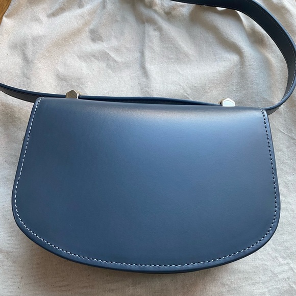 A.P.C. Blue Mini Genève Bag NWT - Picture 6 of 9